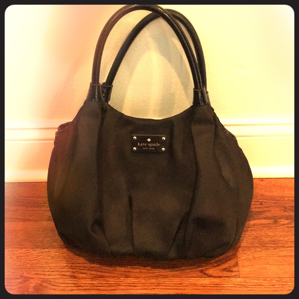 Kate Spade Black nylon handbag